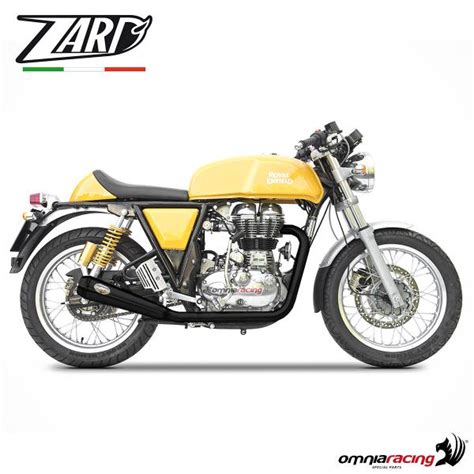 Conic 70s Style Exhaust Royal Enfield Continental Gt 650