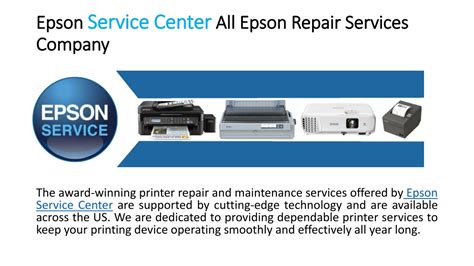 Ppt Epson Repair Service Center Powerpoint Presentation Free