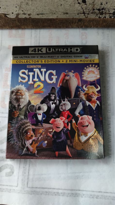 Sing 2 (Collector's Edition / 4K Ultra HD + Blu-ray + Digital HD ...