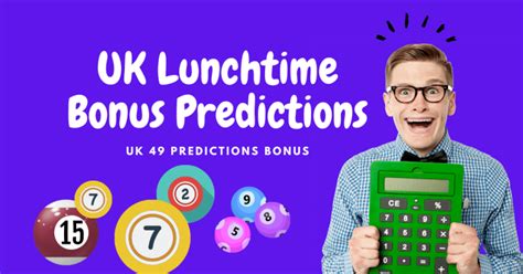 Lunchtime Bonus Prediction For Today 14 January 2025