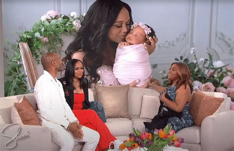 Kenny Lattimore & Judge Faith Jenkins Reveals First Picture Of Baby Skylar on "SHERRI" - Talking ...