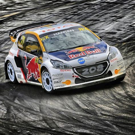 Peugeot Wrx Domingo De Rallycross Na Alemanha Circuito De