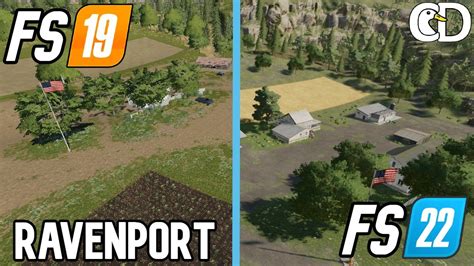 RAVENPORT In FARMING SIMULATOR 22 Map Tour Review YouTube