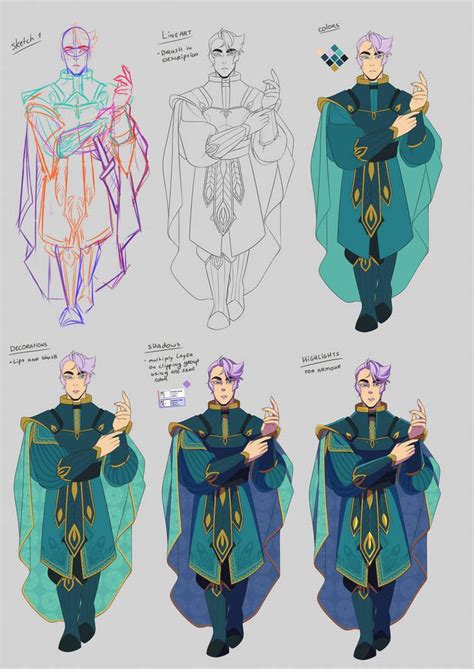Gerret step by step by looji on DeviantArt | Character design ...