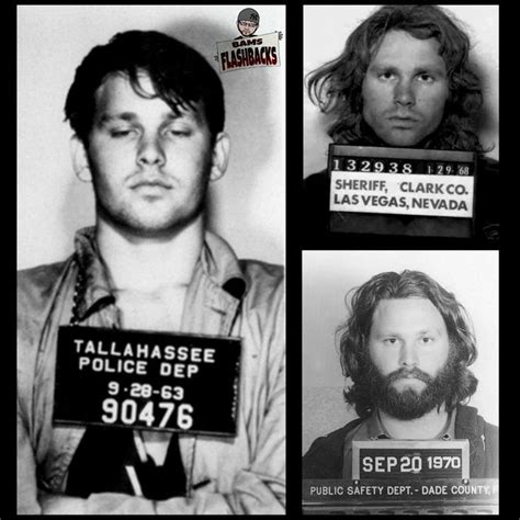 Jim Morrison | Jim morrison, Mug shots, Bad boys