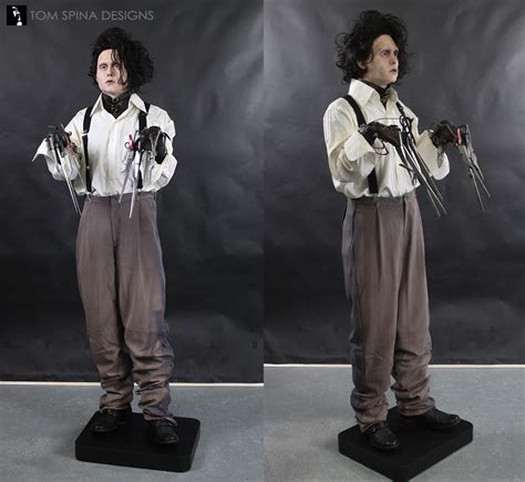 Edward Scissorhands Costume Display - Tom Spina Designs » Tom Spina Designs