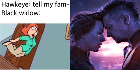 MCU 10 Memes That Perfectly Sum Up Clint And Natasha S Friendship