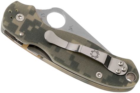 Spyderco Para 3 Camo C223GPCMO Pocket Knife Advantageously Shopping