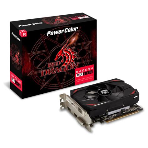 Powercolor Radeon Red Dragon Rx Gb Gddr Graphic Card Black Techinn