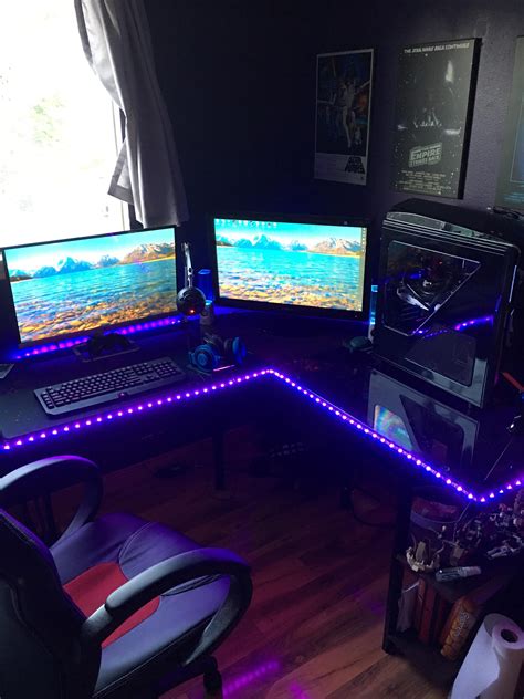 Gaming Setup Gaming Desk Setup Best Gaming Setup Computer Setup