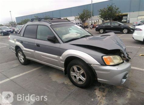 2005 Subaru Baja Sport 4s4bt62c357101795 Bid History Bidcars