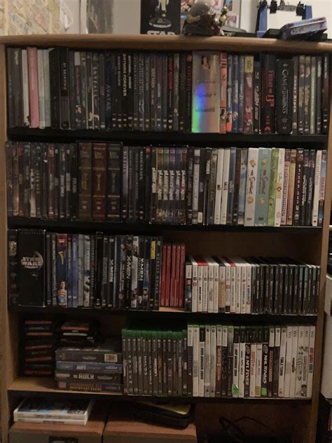 current dvd collection      started