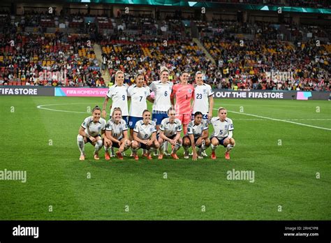 England squad team photo before their match v Colombia in the Women's World Cup 2023 Stock Photo ...