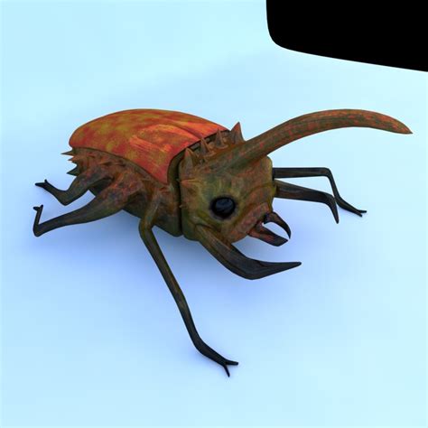 Futuristic Beetle 3d Model Turbosquid 1376620