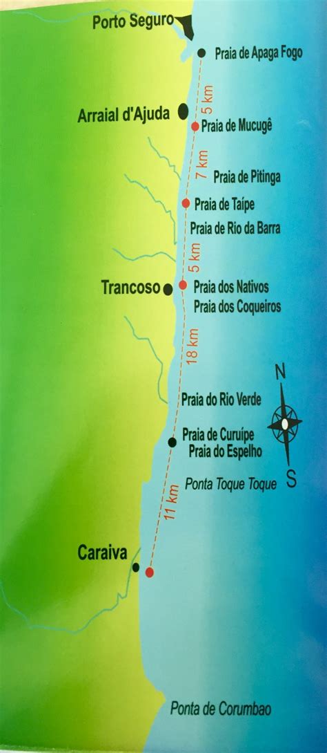 Mapa Da Bahia Litoral - Mapa Litoral Sul Da Bahia - NAZAEDU