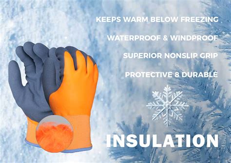 Insulated winter safety gloves | EternitySafety