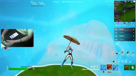 Live Fortnite FR manette créatif et classe go Unreal YouTube