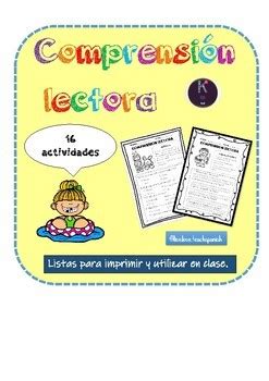 Comprension Lectora Espanol Reading Comprehension Spanish By Alba Galan