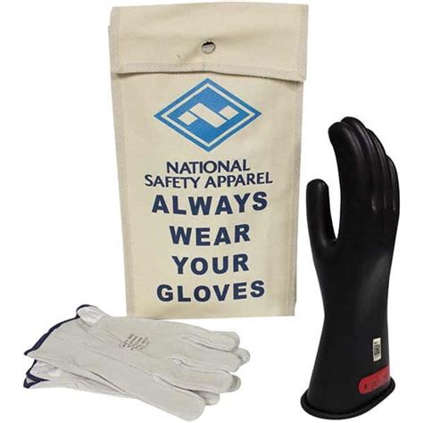 National Safety Apparel Class 0 Size 8 11 Long Rubber Linemans