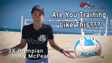 Serve Better With Beach Volleyball Training Tips From 3x Olympian Holly