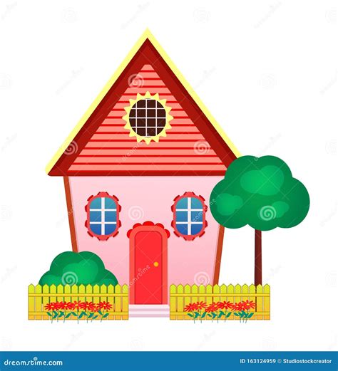 Cute House Cartoon