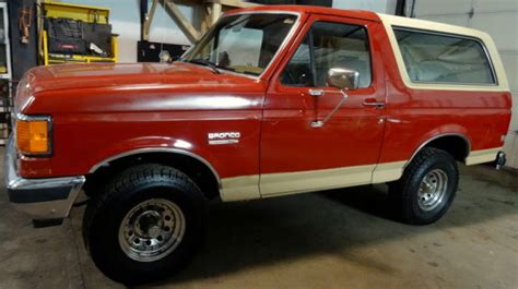 1990 Ford Bronco Eddie Bauer 4x4 Fully Loaded For Sale Photos Technical Specifications