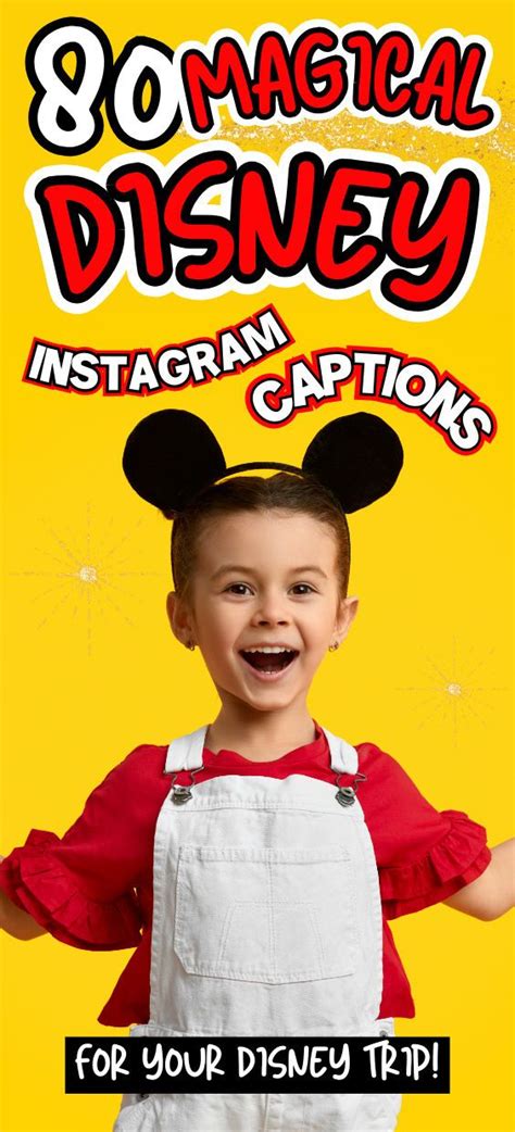 Magical Disney Instagram Captions For Your Disney Trip In