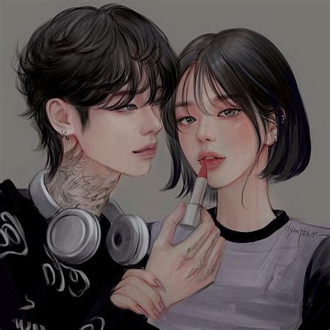 현피치 𝓱𝔂𝓾𝓷𝓹𝓮𝓪𝓬𝓱 On Instagram Imagenes De Parejas Anime Fotos De