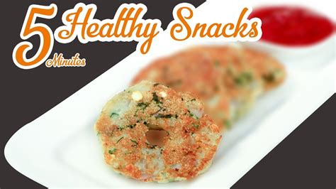 Min Healthy Breakfast Evening Snacks Idea Quick Easy How Make