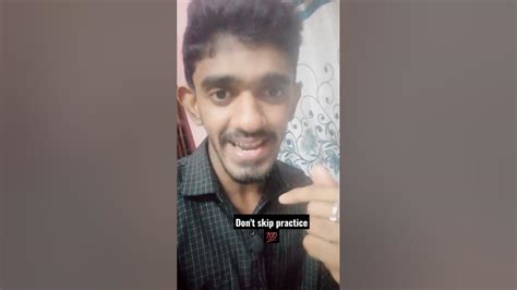 Dont Skip Practice Practice Makes Perfect 💯 ️ Tamilshorts Tamil