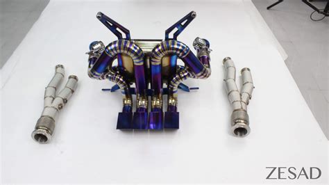 Lamborghini Huracan Edizione Gt Valved Exhaust System Made Of Blue