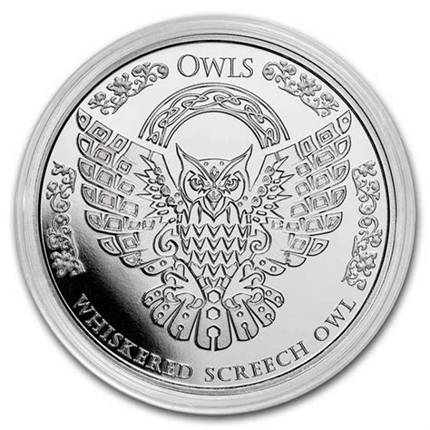 Buy 2022 Tokelau 1 Oz Silver 5 Owls Whiskered Screech Owl Bu Apmex