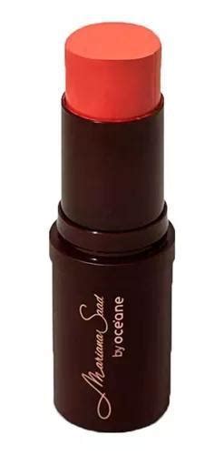 Blush em Bastão Coral Mariana Saad By Océane Blush Stick Coral Kiss