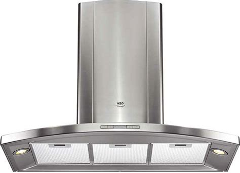 Aeg Hc5690m 90cm Stainless Steel Chimney Style Canopy Cooker Hood