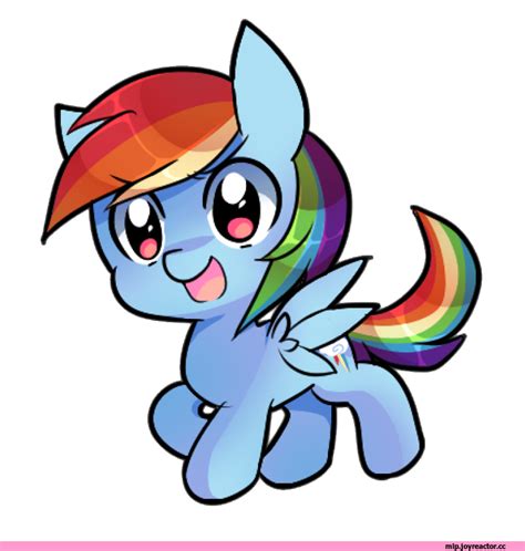 Rainbow Dash Chibi So Cute 3 Nerd Show My Little Pony Cartoon