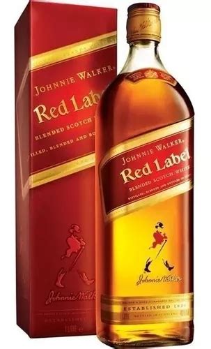 Whisky Johnnie Walker Red Label 1L MercadoLibre