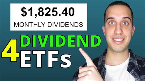 4 Best MONTHLY Dividend ETFs To Earn Passive Income In 2023 YouTube