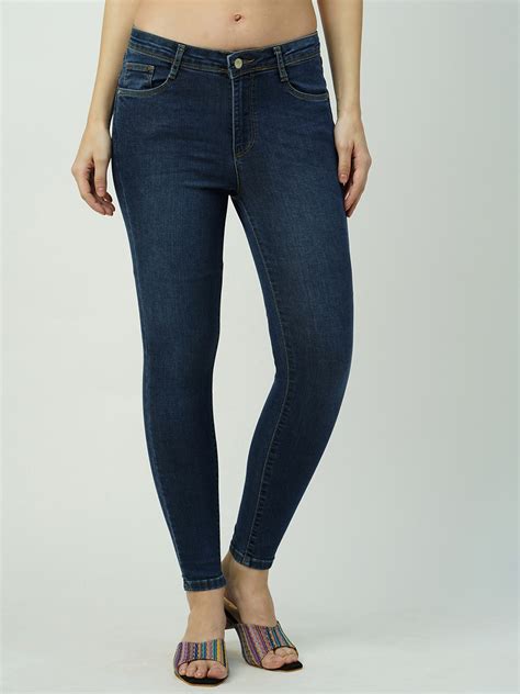 Buy Kraus Jeans Women Skinny Fit High Rise Stretchable Jeans Jeans For Women 27867642 Myntra