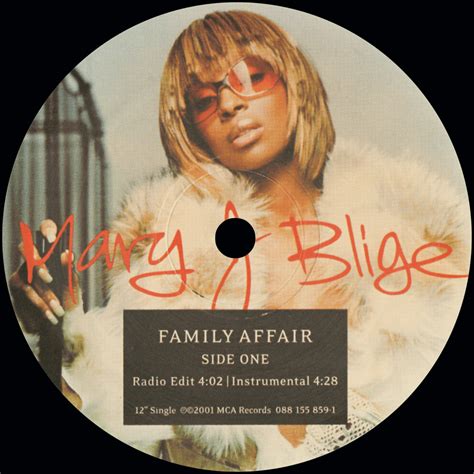 Mary J. Blige – Family Affair (Radio Edit) Lyrics | Genius Lyrics