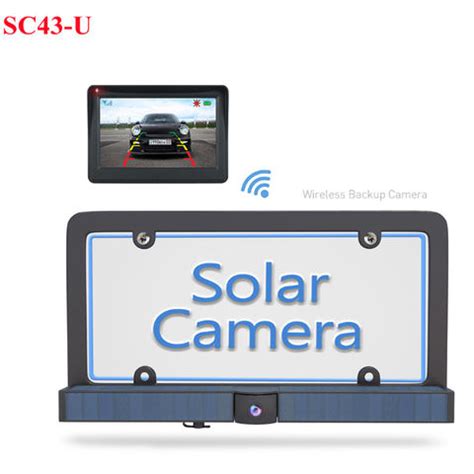 Buy Wholesale China Car Backup Camera, Wireless Solar Powered Car Camera, License Plate Frame ...