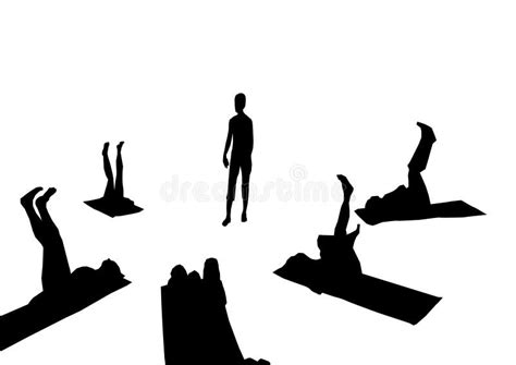 Yoga Silhouette 2 Stock Illustrations – 319 Yoga Silhouette 2 Stock ...