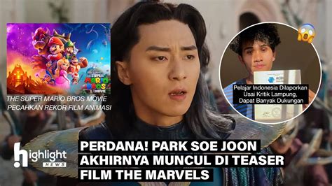 Perdana Park Soe Joon Akhirnya Muncul Di Teaser Film The Marvels