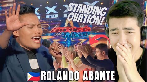 Reaction You Won T Believe Roland Abante S Incredible Voice