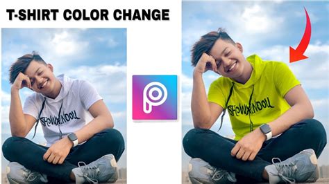 Picsart How To Change Clothes Color Photo Editing T Shirt Color