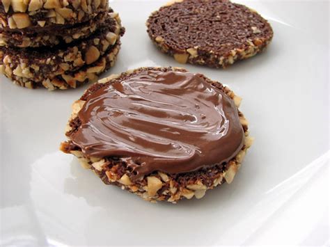 Chocolate Hazelnut Nutella Sandwich Cookies Chocolate Cook Flickr