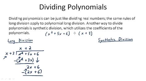 Long Division Polynomials Worksheet – E Street Light