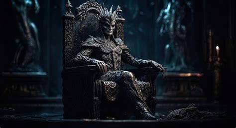 Premium Photo Ai Generated Image Hades On His Throne Ruling The