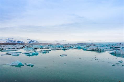 Free Photo | Icebergs in Glacier Lagoon, Iceland