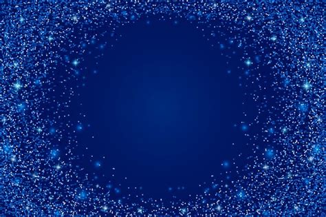 Free Vector | Realistic navy blue glitter background