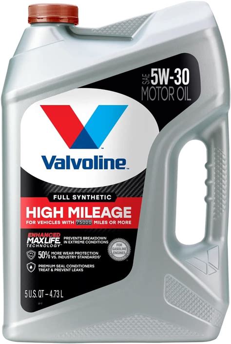 Valvoline Aceite De Motor 5W 30 Totalmente Sintético Para Alto